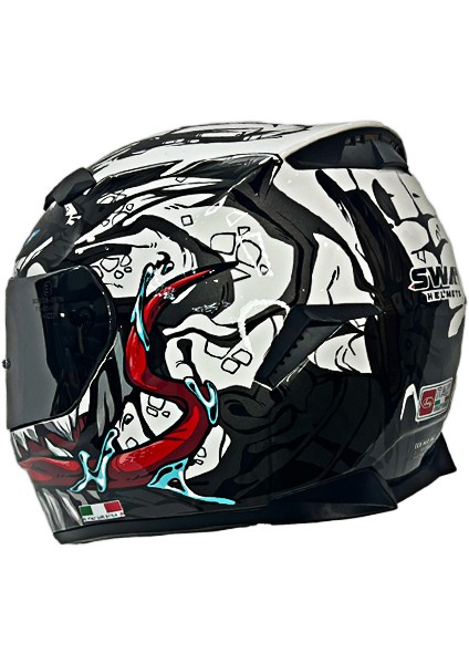 Kapalı Kask Sw 820 Beast