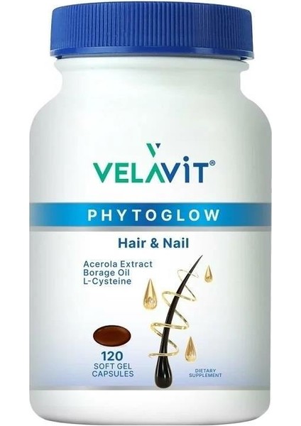 Phytoglow Hair & Nail 120 Kapsül