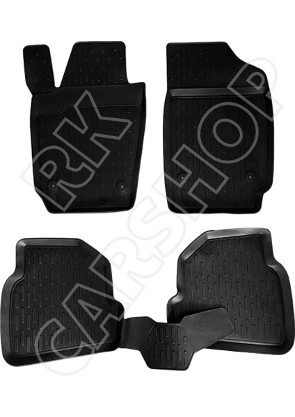 Volkswagen Polo 2003-2008 Araca Özel Havuzlu 3d Paspas