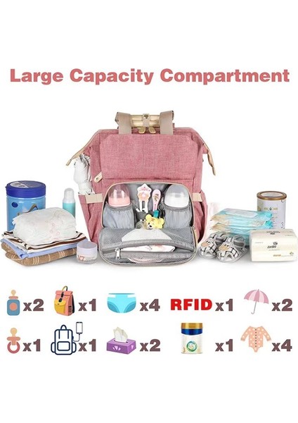 Yeni Yüksek Kapasitet Annem Çantası Çok Çalışan Anne ve Bebek Çantası (Yurt Dışından) fiyatları