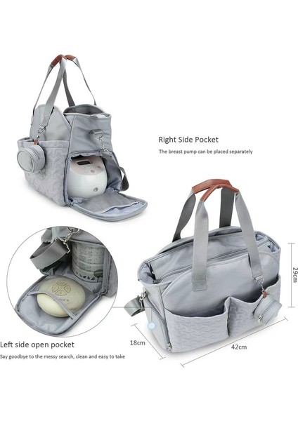 Yeni Yüksek Kapasitet Annem Çantası Çok Çalışan Anne ve Bebek Çantası (Yurt Dışından) fiyatları
