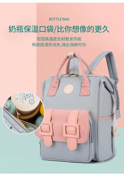 Yeni Yüksek Kapasitet Annem Çantası Çok Çalışan Anne ve Bebek Çantası (Yurt Dışından) indirimleri