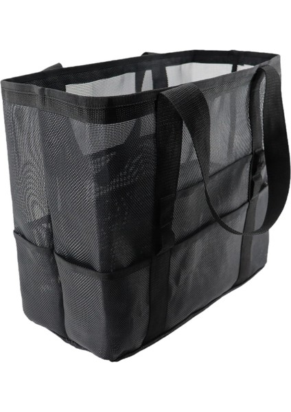 Mesh Plaj Tote Alışveriş Çantası Çantası Su Geçirmez (Yurt Dışından)