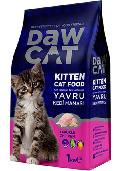 Dawcat Yavru Kedi Maması 1 Kg