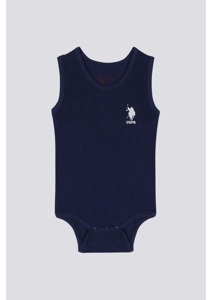 U.s. Polo Assn Happiness Lacivert Bebek Body Zıbın