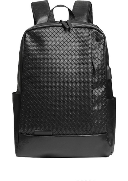 Dizüstü Bilgisayar Modaya Uygun Büyük Kapasiteli Rahat Dokuma Dokulu Iş Bilgisayarı Çantası (Yurt Dışından)