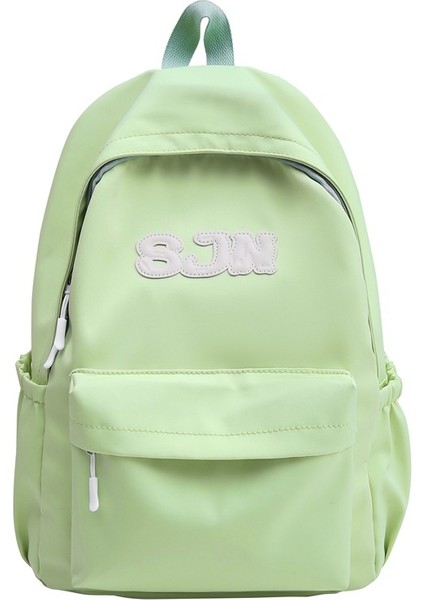 Lise Öğrencileri ve Üniversite Öğrencileri Basit Üniversite Tarzı Sırt Çantası Kadın Yüksek Görünümlü Sırt Çantası (Yurt Dışından)