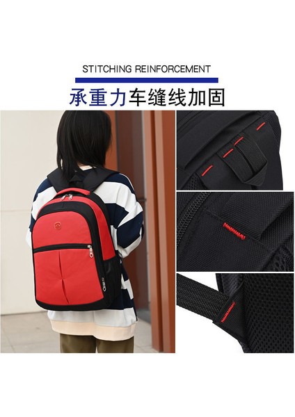 Oxford Kumaş Sırt Çantası Erkek Büyük Kapasiteli Açık Hava Iş Gezisi Bilgisayar Çantası Rahat Moda Üniversite Öğrenci Çantası (Yurt Dışından) fırsatları