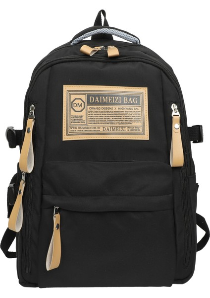 Kızlar Için Okul Çantaları, Büyük Kapasiteli Oxford Kumaş, Hafif Erkek Ortaokul ve Lise Sırt Çantaları, Retro Avrupa ve Amerikan Öğrenci Çantaları (Yurt Dışından)