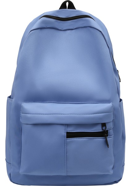 Yeni Stil Öğrenci Sırt Çantası, Ortaokul ve Lise Öğrencileri Için Modaya Uygun Büyük Kapasiteli Okul Çantası, Erkek ve Kız Öğrenciler Için Basit ve Çok Yönlü Çanta (Yurt Dışından)