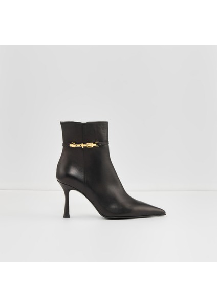 Manula-Tr Bot Yüksek Topuklu Botlar;şık Bot Siyah