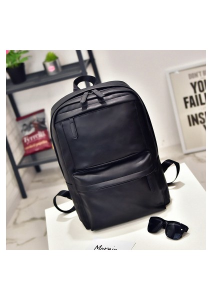 Retro Rahat Sırt Çantası Erkek Bilgisayar Çantası Kore Tarzı Öğrenci Okul Çantası (Yurt Dışından)