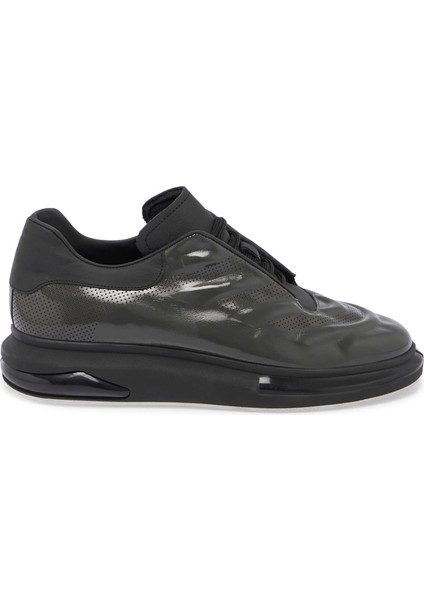Gri Hakiki Rugan Deri Erkek Sneaker - E23S1AY56380-C76