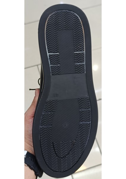 Erkek İç Dış Hakiki Deri Mükemmel Kalıp Siyah (Yeni Taban) Yüksek Kalite Casual Ayakkabı