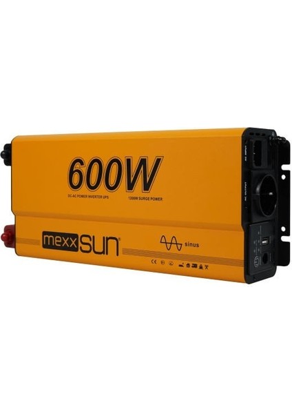 12V 600W Tam Sinus Ups (Remote Ekran) Inverter modelleri