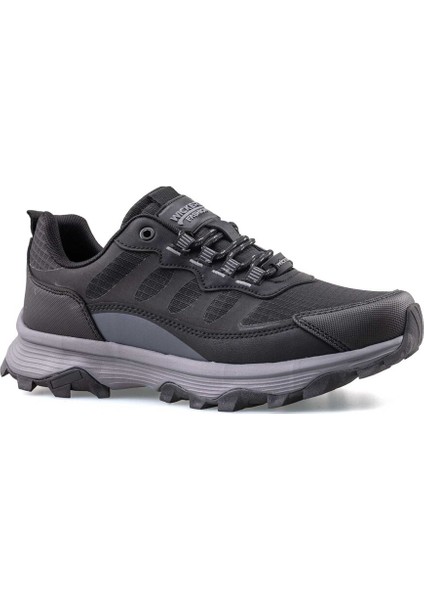 Erkek 40-44 Siyah Füme Su Itici Malzeme Mevsimlik Anatomik Comfort Taban Sneaker