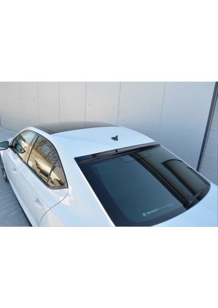 Skoda Süper B Cam Üstü Spoiler Piano Black 2020+ fiyatları