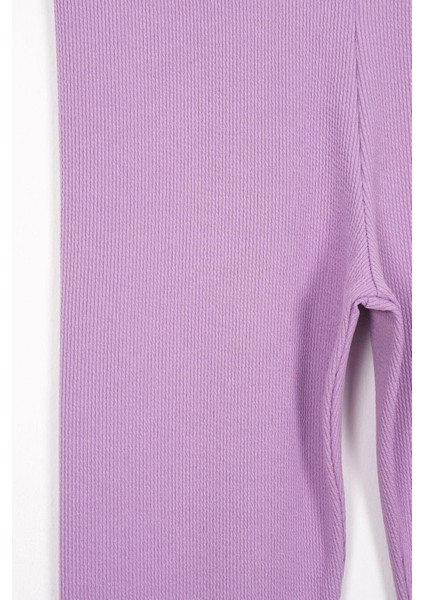 Fitilli Lila Renk Kız Çocuk Tayt fiyatları