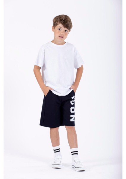 Icon Baskılı Lacivert Renk Erkek Cocuk Kaprı fiyatları