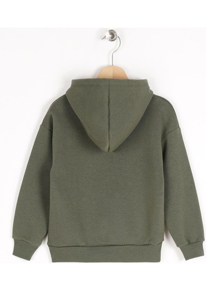 Erkek Çocuk Ayıcık Detaylı Kapüşonlu Sweatshirt fiyatları