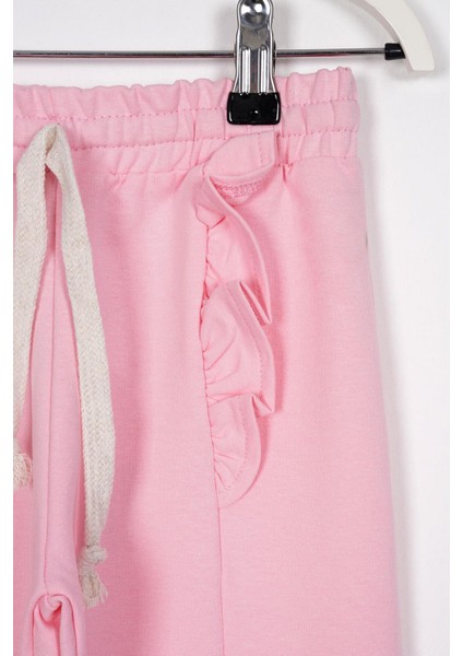 Onu Fırfır Detaylı Pembe Renk Erkek Çocuk Esofman Tek Alt fiyatları