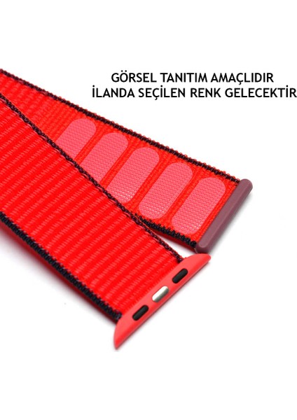 Apple Watch 44MM Uyumlu Akıllı Saat Için Kordon Hasır Özel Örgü Tasarım Kopmayan Kırılmayan ve Terletmeyen Cord Kordon ( Kordon ) modelleri