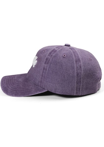 Baseball Wild Thing Unisex Vintage Mor Şapka (Cap)
