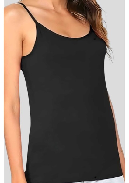 Kadın Pamuklu Ip Askılı Atlet 6 Adet fırsatları