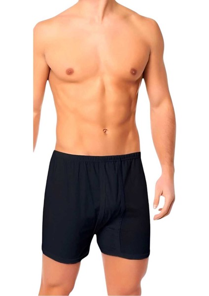 Erkek Rahat Kesim Paçalı Pamuklu Külot Boxer 6'lı Set