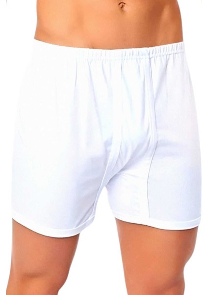 Erkek Rahat Kesim Paçalı Pamuklu Külot Boxer 6'lı Set