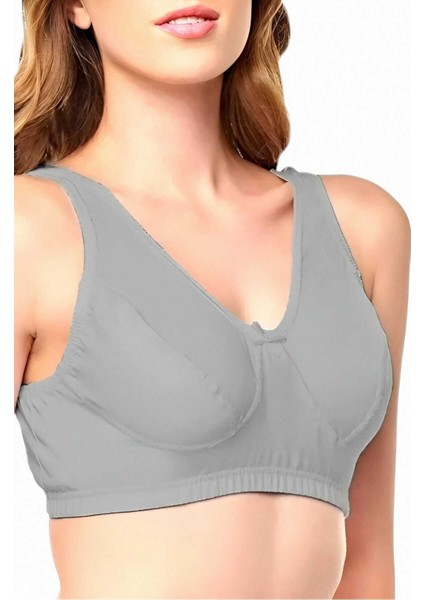 Kadın Pamuklu Penye Yarım Atlet Sütyen 3 Adet fırsatları