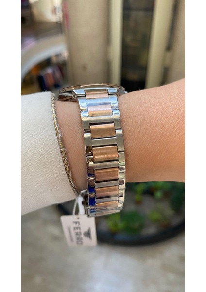 Quartz Çelik Rose/gri 34 mm Kadın Kol Saati indirimleri