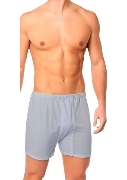 Erkek Rahat Kesim Paçalı Pamuklu Külot Boxer 3'lü Set