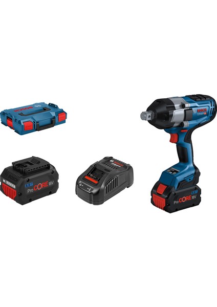 Gds 18V-1050 H Akülü Darbeli Somun Sıkma (2X8AHPROCORE,L-BOXX)