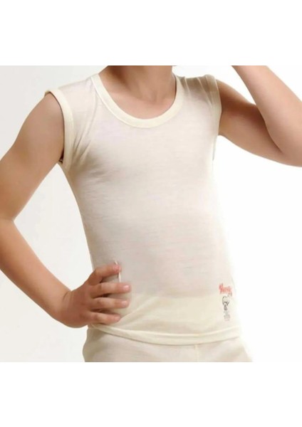 520 Çocuk Termal Ter Emici Kolsuz Ince Yün Atlet Tekli fiyatları