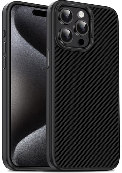 iPhone 15 Pro Max Kılıf Karbon Air Skin Kapak
