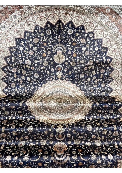 El Dokuma Ipek Floş Halı - 276 X 376