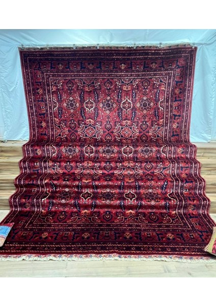 El Dokuma Afgan Halı - 302 X 402