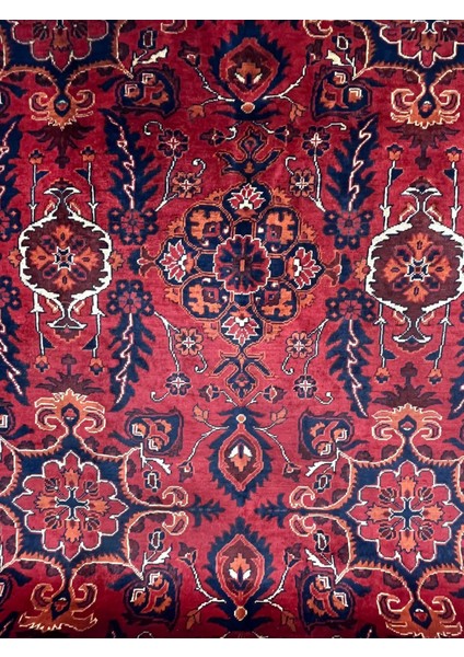 El Dokuma Afgan Halı - 302 X 402