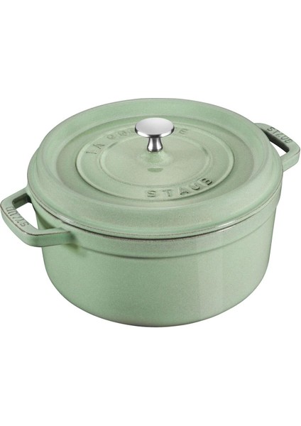 La Cocotte 24 cm 3,7 lt Adaçayı Yuvarlak Döküm Tencere - 405053640