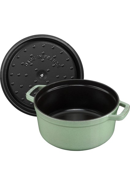 La Cocotte 24 cm 3,7 lt Adaçayı Yuvarlak Döküm Tencere - 405053640