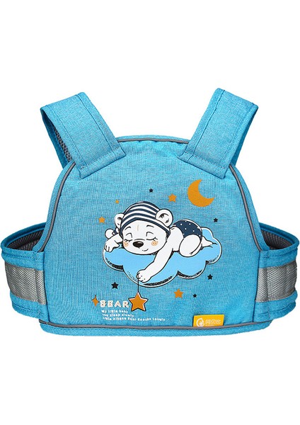 Karikatür Ayı Çocuk Sürme Düşmeyi Önleyici Güvenlik Koruma Kayışı (Yurt Dışından)