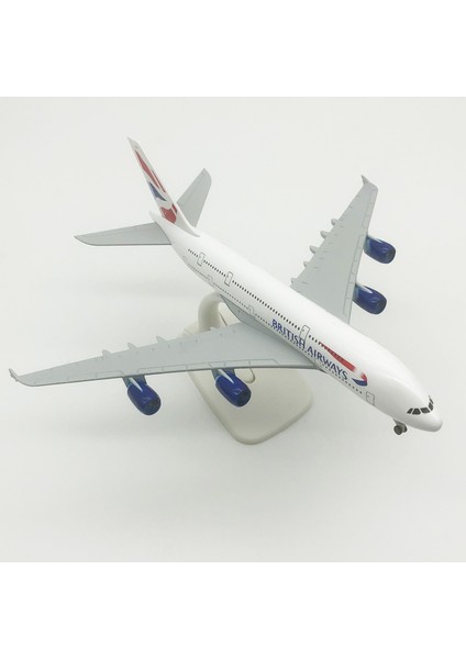 British A380 20CM Alaşım Uçak Modeli (Yurt Dışından)