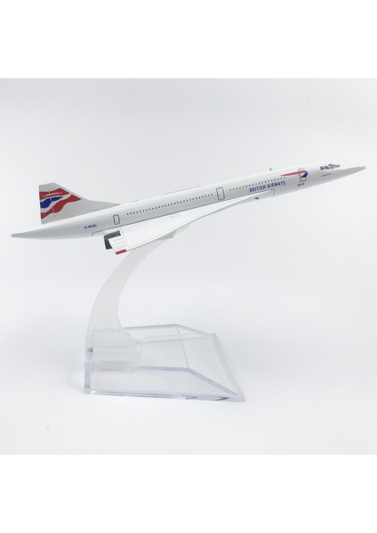 British Concorde 16CM Alaşım Uçak Modeli (Yurt Dışından)