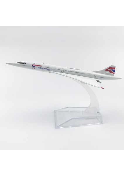 British Concorde 16CM Alaşım Uçak Modeli (Yurt Dışından)