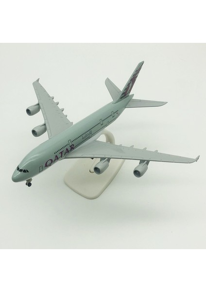 Katar A380 20CM Alaşım Uçak Modeli (Yurt Dışından)