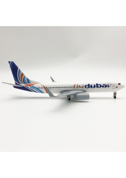 Dubai 737 20CM Alaşım Uçak Modeli (Yurt Dışından)