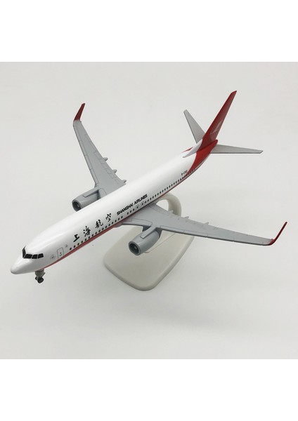 Shanghai Airlines 737 20CM Alaşım Uçak Modeli (Yurt Dışından)