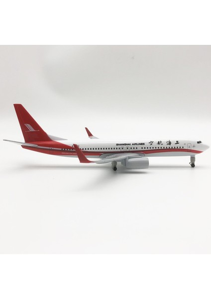 Shanghai Airlines 737 20CM Alaşım Uçak Modeli (Yurt Dışından)