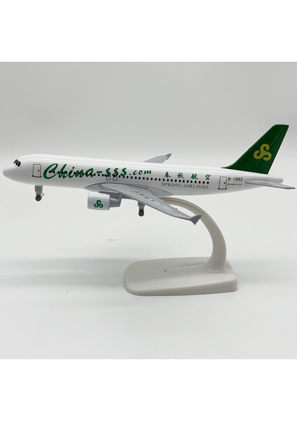 Spring Airlines A320 20CM Alaşım Uçak Modeli (Yurt Dışından)